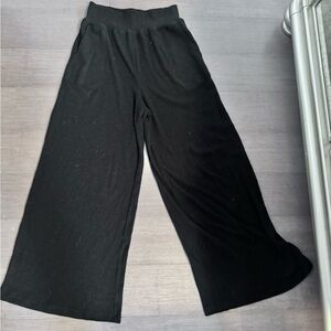Spiritual gangster wide leg ribbed pants